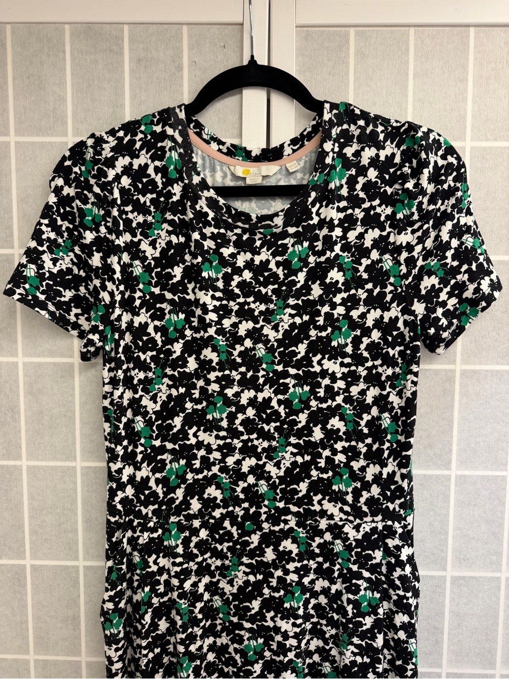 Boden Lucinda Jersey Midi Dress Size 6 EUC With Pockets - Picture 4 of 12